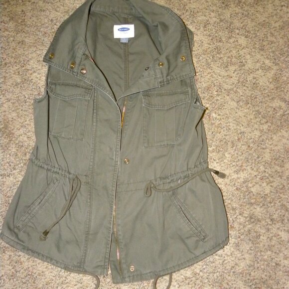 Women Size Medium - Sleeveless Vest Jacket by Old Navy - Picture 2 of 3